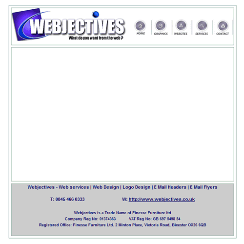 Webjectives e mail